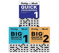 Daily Mail 3 Books Collection Set (Daily Mail Big Book of Quick Crosswords Volume(1-2), Daily Mail Quick Crosswords Volume 1)