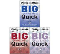 Daily Mail Big Book of Quick Crosswords Volume (7-9) Collection 3 Books Set