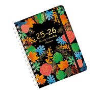 Daily Message Planner - January to DEC Diary Book | A5 Coil Notebook, Professionals to Organize Times for Daily Appointments, the