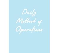 Daily Method of Operations: DMO | Daily action tracker for direct sales-maximize results with social media strategies
