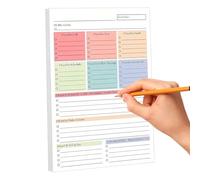 Daily Notepad for Work | A5 Diary Without Date - Task Management Planner - For Busy Professionals Students Home Office Teacher School Housewives Consultant Workshop Studio