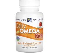 Daily Omega Kids, Natural Fruit Flavour, 500 mg, 30 Chewable Soft Gels