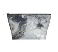 Daily Organiser, Grey Marble Stripe Cosmetic Bag,Travel Organiser,Exquisite Toiletries Bag,Ladder Portable Cosmetic Organiser,Stationery Bag