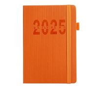 Daily Organizer Planner | 2025 Schedule Diary Notepad - Smooth Writing 2025 Diary Planner for Home, School, Work Area, Travel, and Business Trip