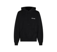 Daily Paper Black Wish Plant Shield graphic-print drawstring hoodie XS-S-M-L-XL