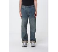 DAILY PAPER Cotton Denim Wide-Leg Jeans - Size: M - male