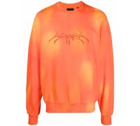 Daily Paper graffiti logo-print jumper - Orange M-XL