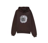 Daily Paper graphic-print hoodie - Brown S-M-L-XL