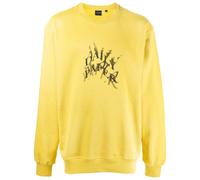 Daily Paper logo-print cotton sweatshirt - Yellow S-M