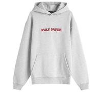 Daily Paper Men's Chain Stitch Oversized Hoodie Grey
