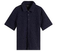 Daily Paper Men's Lace Shield Vacation Shirt Martime Blue