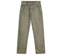 Daily Paper Men's Shield Laser Washed Jeans Blue