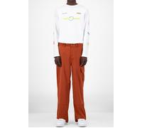 Daily Paper Rust Jefac Satin Pants Orange size S | Cargo pants Outlet | Unisex S
