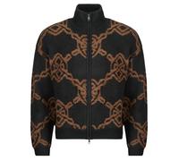Daily Paper Sweater SHIELD KNIT ZIP UP in Black EU XL