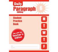 Daily Paragraph Editing, Grade 6 Student Edition Workbook