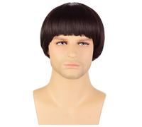 Daily Party Use Men's Bangs Wig Short Party Everyday Easy To Wear Headband