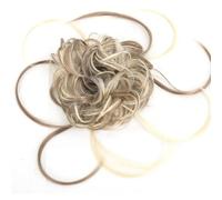 Daily Party Use Messy Curly Hair Bun Ponytail Extensions with Elastic Band Synthetic Long Updo Scrunchies Hairpiece(18H613)
