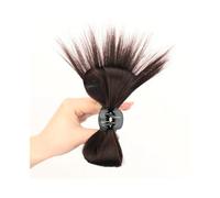 Daily Party Use Synthetic Hair Bun Hairpiece Half-tie Grab Clip Ponytail Extensions(4)