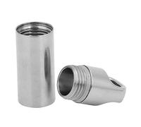 Daily Pill Box Titanium Alloy Case Portable Medicine Bottle Pillbox Titanium Alloy Cases Holder