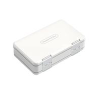 Daily Pill Organiser, Pill Case - Portable Medicine Supplement Box - Daily Medicine Case Seven Days a Week Dustproof Pill Container for Pocket Purse
