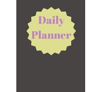 Daily Planner 2025 - Large Productivity Organiser: 8.5" * 11" Size with 120 Pages to Plan your Goals, Tasks & Schedule