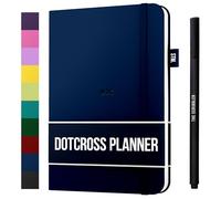 Daily Planner 2025 (Undated) | A5 Dotcross | Your All in One Day Organizer, At A Glance Weekly Agenda, Yearly Calendar Book | Planners for Personal, Professional, Academic & Work Goals and Schedule