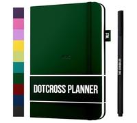 Daily Planner 2025 (Undated) | A5 Dotcross | Your All in One Day Organizer, At A Glance Weekly Agenda, Yearly Calendar Book | Planners for Personal, Professional, Academic & Work Goals and Schedule