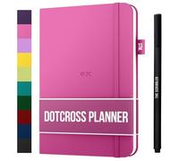 Daily Planner 2025 (Undated) | B5 Dotcross | Your All in One Day Organizer, At A Glance Weekly Agenda, Yearly Calendar Book | Planners for Personal, Professional, Academic & Work Goals and Schedule
