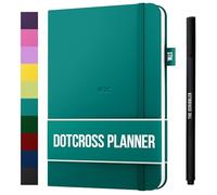 Daily Planner 2025 (Undated) | B5 Dotcross | Your All in One Day Organizer, At A Glance Weekly Agenda, Yearly Calendar Book | Planners for Personal, Professional, Academic & Work Goals and Schedule