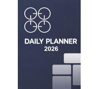 Daily planner 2026, A4 format, week starts on Sunday.