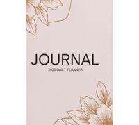 Daily planner 2026, A5 format, week starts on Sunday.