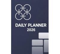 Daily planner 2026, A5 format, week starts on Sunday.