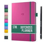 Daily Planner 2026 (Undated) | A5 Dotcross | Your All in One Day Organizer, At A Glance Weekly Agenda, Yearly Calendar Book | Planners for Personal, Professional, Academic & Work Goals and Schedule