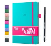 Daily Planner 2026 (Undated) | B5 Dotcross | Your All in One Day Organizer, At A Glance Weekly Agenda, Yearly Calendar Book | Planners for Personal, Professional, Academic & Work Goals and Schedule