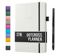 Daily Planner 2026 (Undated) | B5 Dotcross | Your All in One Day Organizer, At A Glance Weekly Agenda, Yearly Calendar Book | Planners for Personal, Professional, Academic & Work Goals and Schedule