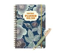 Daily Planner | 5-Year Planning Diary with Spiral Bound | Monthly Planner for Years 2026-2030 - for Students in Professional Life and for Work at the Desk