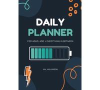 Daily Planner: A Dark Mode Journal for ADHD, ADD & Neurodivergent Minds