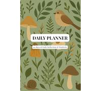 Daily Planner - Cottage Forest Edition: 90 days of Productivity, Priorities & Reflection