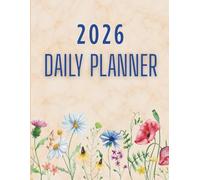 Daily Planner Organizer: Undated Productivity Journal for Goal Setting, Time Blocking, and Habit Tracking