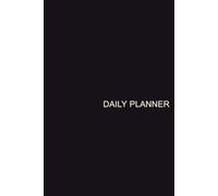 Daily Planner + Tracker: High-Performance Daily Journal for Productivity, Focus, and Habit Tracking. 365 Days to Master Your Routine (Minimalist Black & Gold Edition)