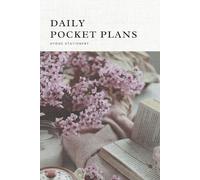 Daily Pocket Planner/ Fit Your Day in Your Pocket/ Daily Plans on the Go/ 6x9/ Hardcover/ Monday to Sunday Notes