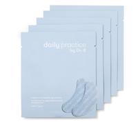 Daily Practice by Dr. B Brighten & Hydrate Under Eye Patches - Cooling Hydrogel Eye Masks for Dark Circles, Puffiness & Tired Eyes - Ophthalmologist-Created, Dermatologist-Tested (5 Pack, 1 Pair Each)