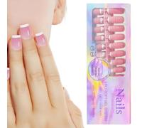 Daily Press on False Nails Stick On Fashion Faux Nails with Full