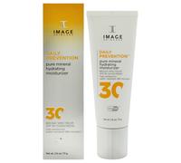 Daily Prevention Pure Mineral Hydrating Moisturizer SPF 30 by Image for Unisex - 2.6 oz Sunscreen