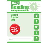 Daily Reading Comprehension, Grade 1 Student Edition Workbook