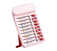 Daily Routine Chart Daily Chore Checklist Board Task Organiser for Planning and Goal Task Tracking Planner Learning Goal Chart Portable Study Planner Board