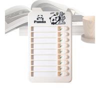 Daily Routine Chart For Kids Includes 26 Replacement Blank Sheets Of Paper