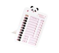 Daily Routine Chart Time Management Board Kids Study Schedule Chore 15x23.2cm for Scheduling Children Discipline Tracking Educational Goal Setting Study Schedule Board Parent Child Planner