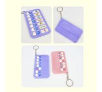 Daily Routine Chart - Visual Reminder key chain, Magnetic Responsibility Checklist | Pocket Schedule Chart with Random Color Build, Fun Learning Tool During School Preparation or Backpack Organ