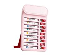 Daily Routine Chart Visual Schedule Board for Kids Toddler Time Management Daily Chore Checklist Boards Children Discipline Tracking